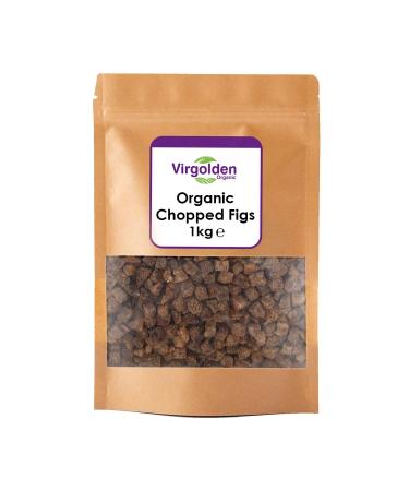 Organic Chopped (Diced) Figs 1kg by Virgolden Organic