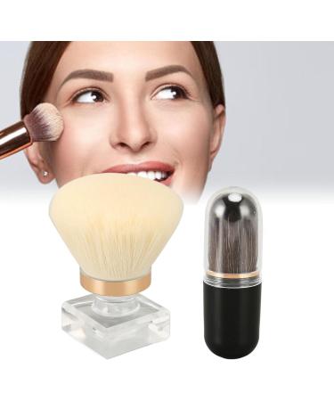 Soft Bristle Makeup Powder Brush Round Head Makeup Brush Multiple Usages Ideal for Blush and Nail Powder Brush - Buy Online on GoSupps.com