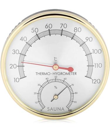Indoor Thermometer-Hygrometer for Sauna Rooms | Accurate Temperature & Humidity Measurement - Buy Online on GoSupps.com