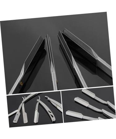 Beavorty Vintage Stainless Steel Razor for Men | Premium Inoxlm Razor Holder & Hair Clip - Perfect Gift for Men - Buy Online on GoSupps.com