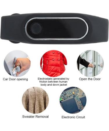 Automatic Static Eliminator Bracelet | Antistatic Wrist Band for Men & Women | Electrostatic Distance Removal - Buy Online on GoSupps.com