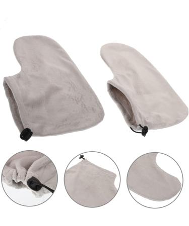 minkissy 1 Pair Wax Therapy Warm Foot Cover Wax Bath Cotton Foot Cover Faux Buns Wax Warming Foot Bioties Foot Treatment Socks Cotton Paraffin Socks Simple Hot Wax Foot Bags Feet Fir Plush - Buy Online on GoSupps.com