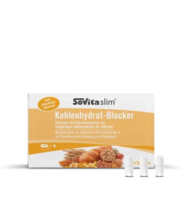 Carbohydrate blocker | Reduces calorie intake | Treatment and prevention of obesity | 60 tablets