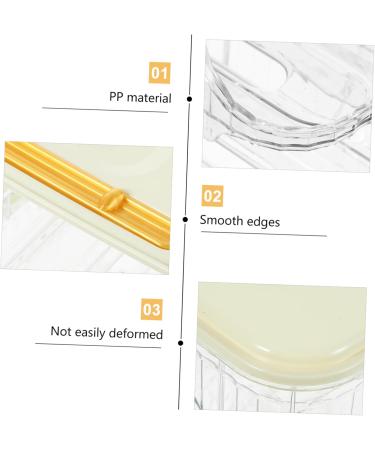 Healeved Egg Holder Slide Automatic Layers Container Holder Dispenser Refrigerator Fridge Egg Scing Carrier Tray Egg Container - Buy Online on GoSupps.com