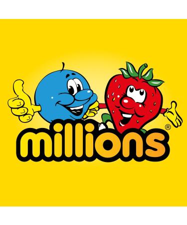 Ultimate Millions Sweets Selection 10 Pks 5 Amazing Juicy Flavours - Bubblegum Apple Cola Strawberry and Raspberry Exclusive to Delivrowe - Buy Online on GoSupps.com