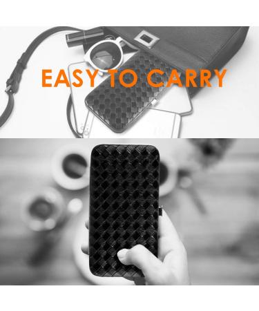 UOWGA 17 Piece Manicure Pedicure Set - Stainless Steel Nail Grooming Tools Kit with Cuticle Remover and Travel Case - Ideal Gift for Men/Women - Buy Online on GoSupps.com