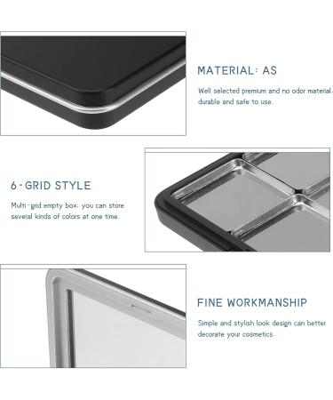  minkissy minkissy Set of 3 Makeup Storage Trays Compact Multi-Grid Box for Eyeshadow Blush and Lipstick for Travel - Buy Online on GoSupps.com