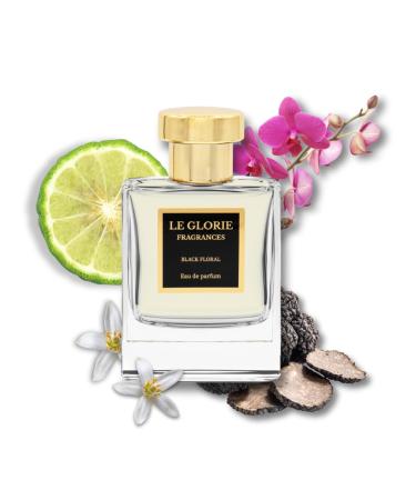 Inspired by T Ford's Black orchid Black Floral EDP Long Lasting 12-14 Hours Perfume Spray for Men Women Unisex All Skin Types Cruelty Free - 1.7oz 50ml Inspired by T. Ford's Black orchidEau de Parfum 1.7 Fl Oz (Pack of 1)