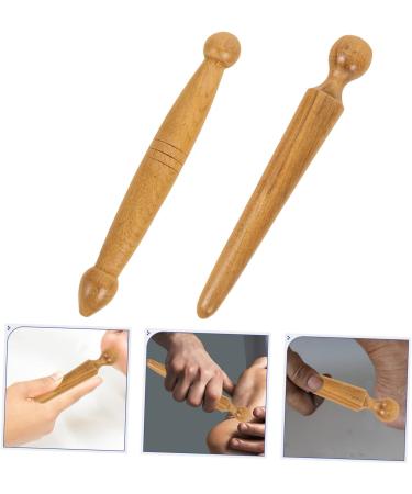 8-Piece Acupuncture Massage Tool Set - Body & Foot Massage Devices Wooden Roller & Hand Tools for Relaxation - Buy Online on GoSupps.com