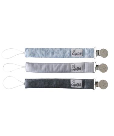 Binky Clip 3 Pack SetLennon by Copper Pearl