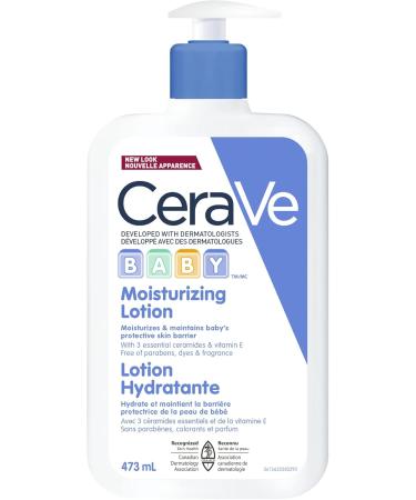 CeraVe BABY Moisturizing Lotion (473ML) and CeraVe Baby Wash & Shampoo (473ML) | Tear-Free Gentle Formulas - Buy Online on GoSupps.com