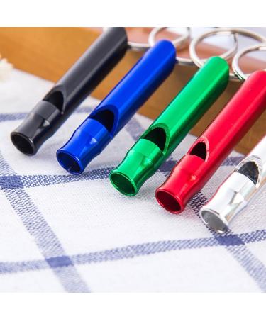 Weddhuis 7-Piece Lifeguard Signal Kit - Emergency Whistle & Aluminum Survival Pipe with Keychain for Hiking & Camping - Buy Online on GoSupps.com