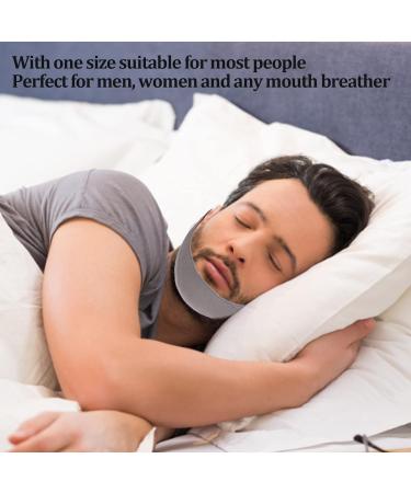 Anti-Slip Snoring Chin Strap for Improved Sleep Quality - Breathable & Skin-Friendly for Men and Women - Buy Online on GoSupps.com