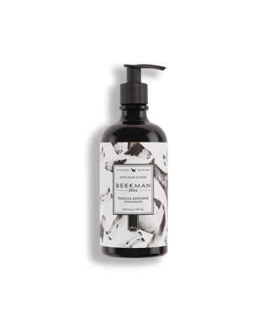 Beekman 1802 Goat Milk Lotion - 12.5 oz - Hydrating & Naturally Exfoliating Body Lotion - Good for Sensitive Skin - Cruelty Free Vanilla - Buy Online on GoSupps.com