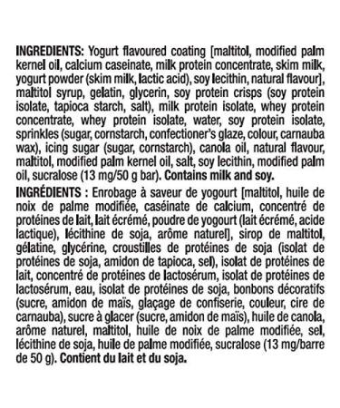 Pure Protein Bars Gluten Free Snack Bar Birthday Cake 6ct 50g/1.8oz (Imported from Canada) - Buy Online on GoSupps.com