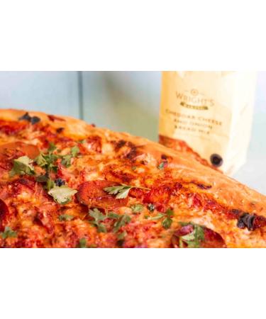 Wright's | Cheddar & Sundried Tomato Bread Mix 5X500g | includes Cheddar cheese with Mediterranean sundried tomatoes onions herbs and garlic |For machine or hand baking | Suitable for vegetarians - Buy Online on GoSupps.com