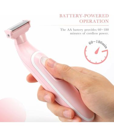 Rechargeable Women's Bikini Trimmer - Wet/Dry, Cordless Electric Shaver for Legs, Underarms & Pubic Hair Removal - Buy Online on GoSupps.com