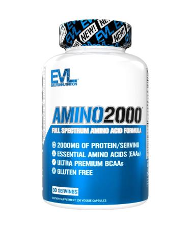 Evlution Nutrition Amino 2000 Capsules - 30 Servings