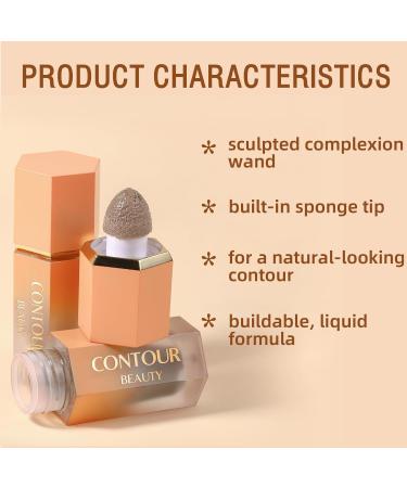 NewBang Liquid Contour Stick Soft Cream Contour Makeup Liquid Bronzer Face Concealer Matte Contouring with Cushion Applicator Long Lasting Silky Face Contour Cream Bronzer Contouring Makeup (102) 102# SOFT TAN 36 g (Pack of 2) - Buy Online on GoSupps.com