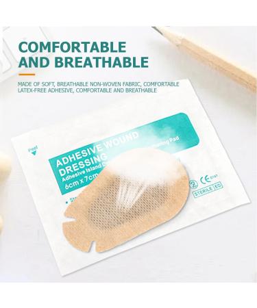 FERCAISH 60 Pcs Disposable Eye Patches - Adhesive Eyepatch for Adults & Kids Latex-Free Amblyopia Bandages - Buy Online on GoSupps.com