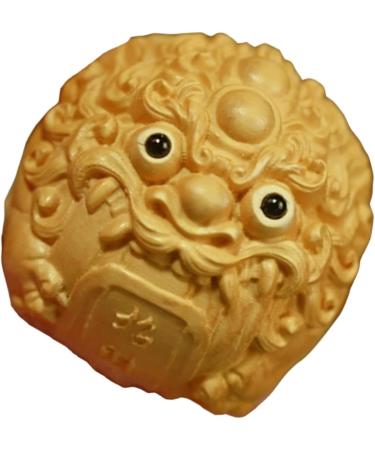 Gleavi 5-Piece Hand Exercise Balls & Massage Tools - Brass Protective Trailer Chinese Decor Pi Yao Tea Pet Wood Rolling Handballs for Relaxation & Sports - Buy Online on GoSupps.com