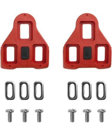 BV Bike Cleats Set - Compatible with Look Delta & Peloton, 9 Degree Float, Indoor & Road Cycling - 1 Pair - Buy Online on GoSupps.com