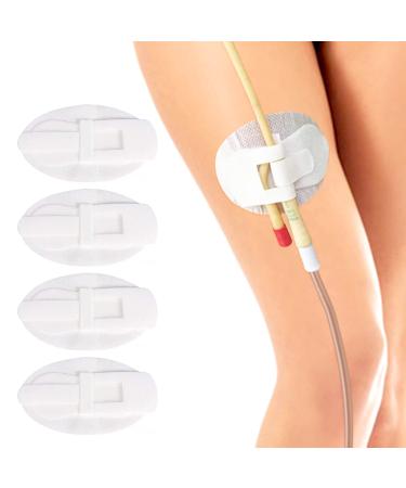 Foley Catheter stabilization Device, Catheter Urinary Leg Bag Legband Holder, (Pack of 4)