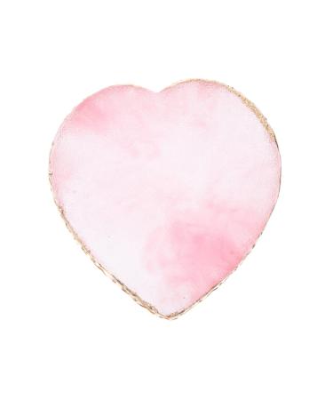 Ipetboom Nail Palette Nails Gel Acrylic Nail Manicure Nail Tip Board Nail Art Tool Nail Mixing Plate Mixing Palette Gold Cosmetic Decor Nail Color Mix Board Resin Nail Piece Love Pink