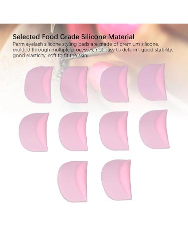 Silicone Eyelash Perm Pads Reusable Lash Lifting Rods 20 Pairs with 3 Sizes for Individuals Beauty Salons - Buy Online on GoSupps.com