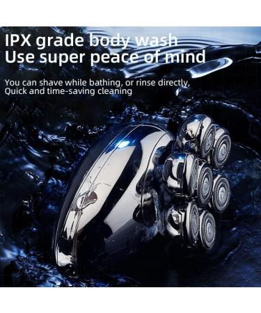 Best 5-in-1 Electric Razor for Men | Waterproof Digital Shaver & Beard Trimmer | Portable 7D Floating Cutter Kit - International Shipping Available - Buy Online on GoSupps.com