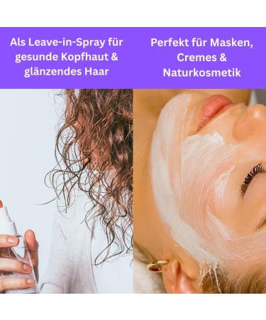  Nakobe Organic Lavender Hydrosol - 1000ml - Organic Lavender Water - 100% Natural - Skin Care - Buy Online on GoSupps.com