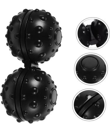 Buy Partykindom 2nd Double Lacrosse Ball - Black Muscle Massage & Trigger Point Therapy Roller for Pain Relief | International Shipping Available - Buy Online on GoSupps.com