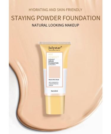 INTEROOKIE moisturizing and oil controlling natural and long lasting liquid foundation threedimensional beauty repair and skin care foundation makeup liquid foundation 208 - Buy Online on GoSupps.com