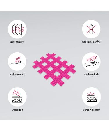 Kintex Cross Tape Mix Box - 102 Grid Plaster Kinesiology & Acupuncture Tape for Optimal Performance - Buy Online on GoSupps.com