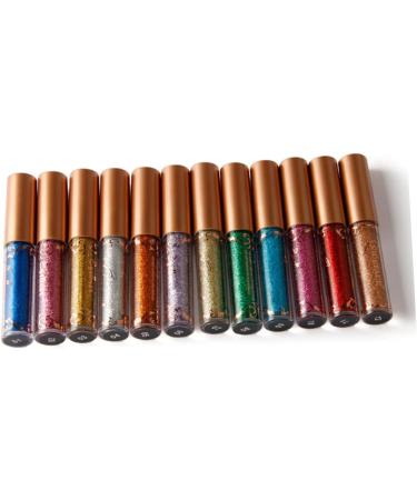 FOMIYES Glitter Eyeliner Liquid Colored Eyeliners Shimmer Liquid Eyeliner Eye Shadow Miss Flash Metal 1 count (Pack of 1) 04 - Buy Online on GoSupps.com