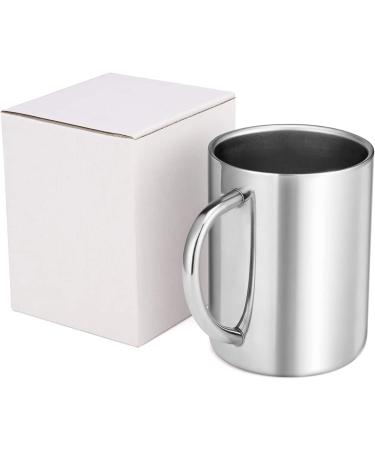 Bidponds 13.5oz Double Walled Stainless Steel Coffee Mug - Travel Camping Tea Cup - Buy Online on GoSupps.com