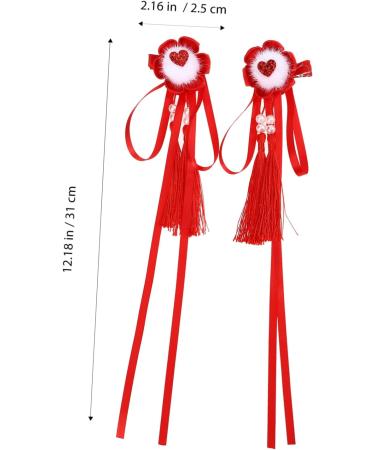 HAPINARY 2 Pairs Hair Accessories Hair Clip Hair Barrettes Hair Pin Hair Accessory for Girls Womens Barrettes for Hair Barrettes for Girls Tassel Hairpin Tassel Barrette China - Buy Online on GoSupps.com