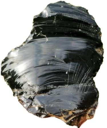 Natural Crystal Rough 1pc 200g Obsidian Crystal Stone Natural Rough Specimen