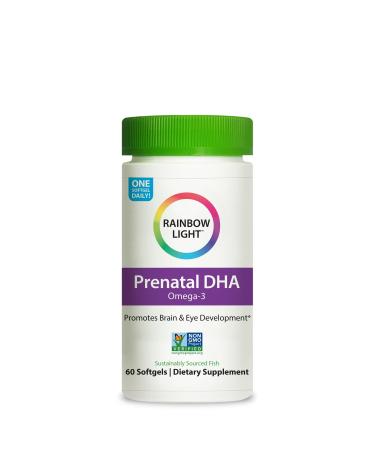 Rainbow Light Prenatal DHA Omega-3 60 Softgels - Buy Online on GoSupps.com