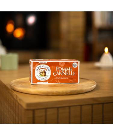  LES 2 MARMOTTES Les 2 Marmottes - Apple Cinnamon Infusion 30 sachets - Delicious and fruity - Made in France - No added flavorings - 45g - Buy Online on GoSupps.com