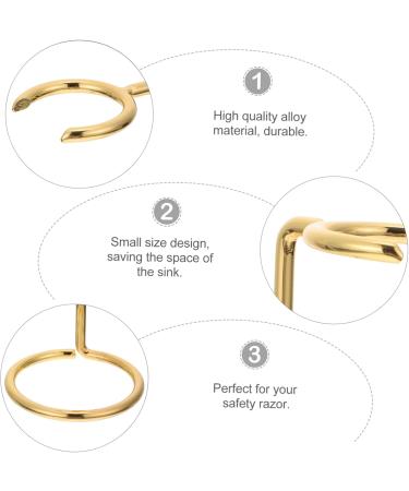 Doitool Metal Razor Brush Holder | Essential Oils & Shaving Tool Stand | Durable Metal Frame for Men - Buy Online on GoSupps.com