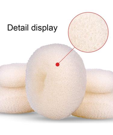 Donut Hair Bun Maker Set Zingso 4 Pcs Women Girls Hair Accessories Ring Style Mesh Donut Hair Bun Shaper Maker Set with Hair Elastic Bands Hair Pins for Dance Ballet Chignon (Blonde) - Buy Online on GoSupps.com