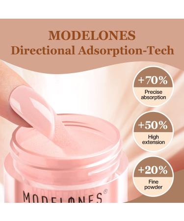 Modelones 32 Pcs Dip Powder Nail Kit - 20 Colors Starter Set for French Nail Art - Buy Online on GoSupps.com