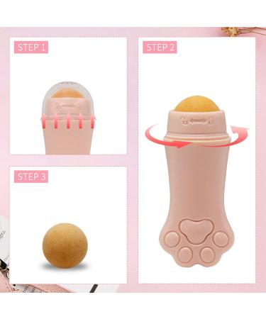 Natural Volcanic Oil Control Rolling Stone Face Skin Care Facial Cleansing Oil Absorption Ball Gray - Buy Online on GoSupps.com