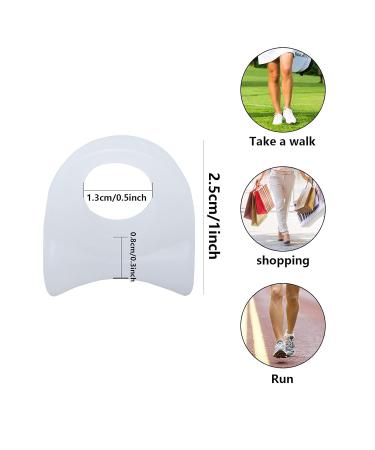 24 Silicone Gel Toe Separators for Hammer Toe & Bunion Relief | Small Toe Protection & Spreader Pain Relief Solution for Overlapping Toes - Buy Online on GoSupps.com
