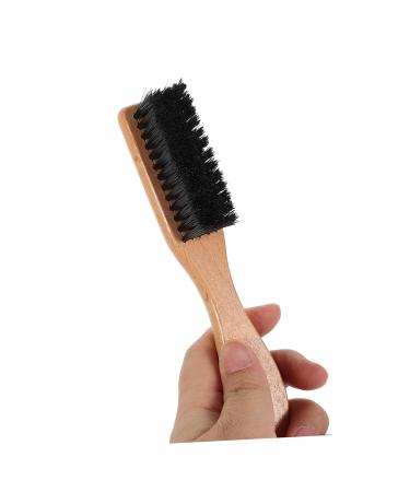 Minkissy Beard Brush - Beech Wood Handle & Wild Boar Bristle | Premium Mustache & Beard Comb for Men | Essential Grooming Tool - Buy Online on GoSupps.com