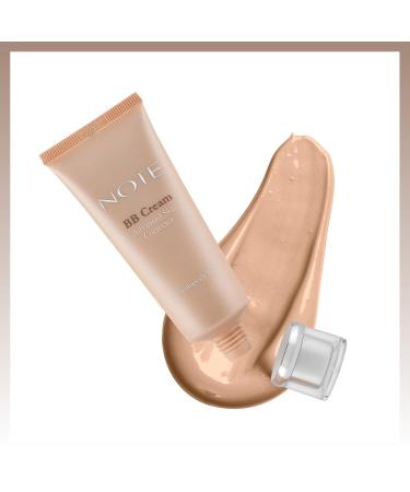 Note Cosmetique BB Cream SPF 15 - Tinted Moisturizer Face Cream with Vitamin E - Hydrating Foundation Makeup for Lasting Natural Finish - 500-1 oz - Buy Online on GoSupps.com