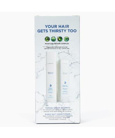 L ANZA Healing Moisture Hair Care Kit - Paraben & Sulfate Free Shampoo Conditioner & Neem Serum for Soft Smooth Hair | International Shipping Available - Buy Online on GoSupps.com