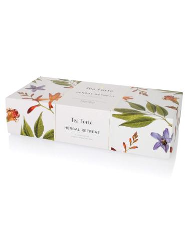 Herbal Retreat Organic Citrus & Fruit Herbal Tea Gift Set | Caffeine-Free 10 Bag Infusers | Petite Presentation Box Sampler - Buy Online on GoSupps.com