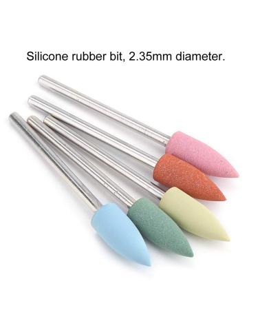 Buy Nail Polishing Ridge & Manicure Drill - Safe Silicone Rubber Tools for Home & Salon | International Shipping - Buy Online on GoSupps.com